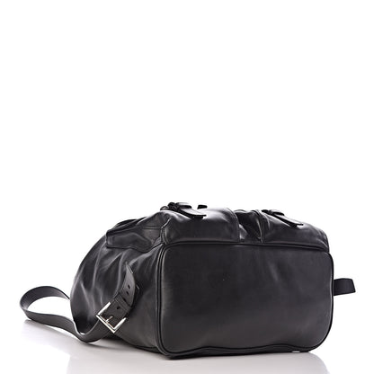 Prada Calfskin Backpack Black 4 of 15