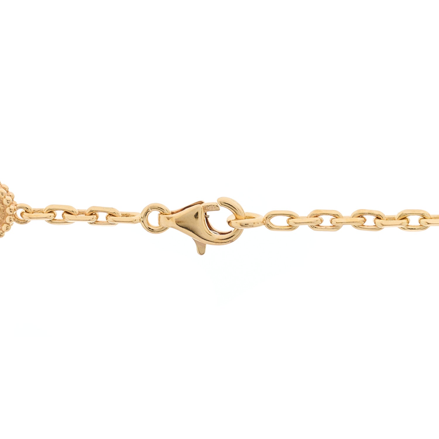 Van Cleef & Arpels 18K Rose Gold 20 Motifs Vintage Alhambra Necklace 4 of 6
