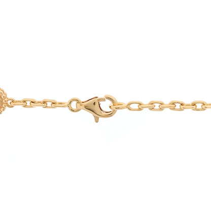 Van Cleef & Arpels 18K Rose Gold 20 Motifs Vintage Alhambra Necklace 4 of 6