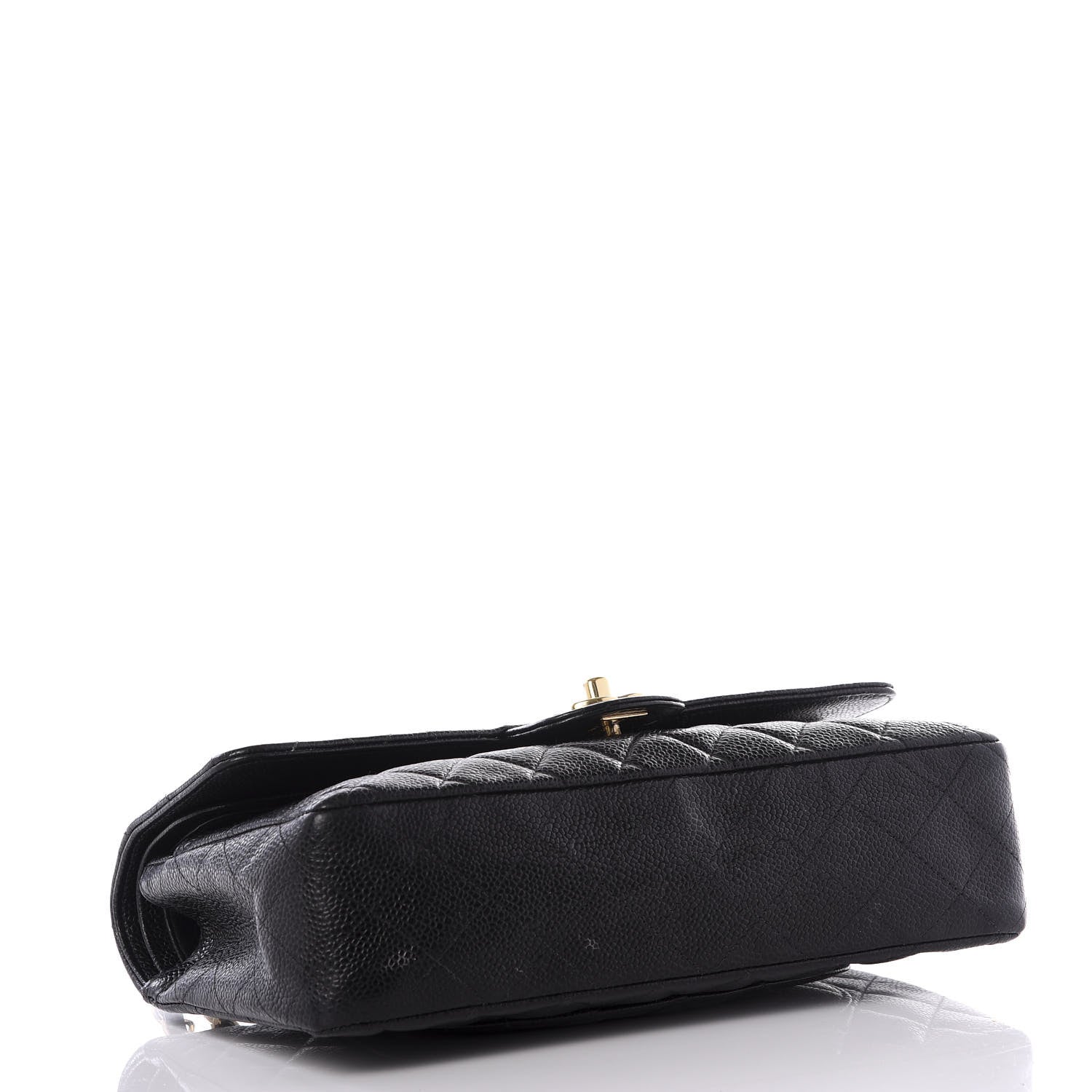 Chanel Caviar Quilted Medium Double Flap Black 3 of 12