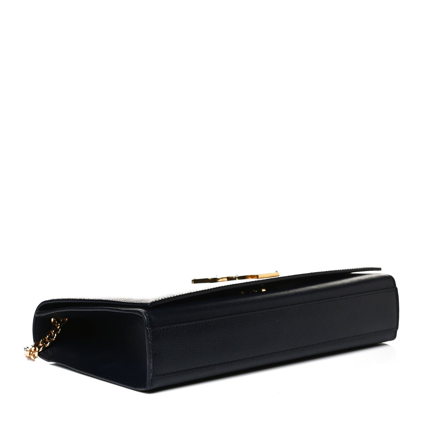 Grain De Poudre Medium Classic Monogram Kate Satchel Deep Marine