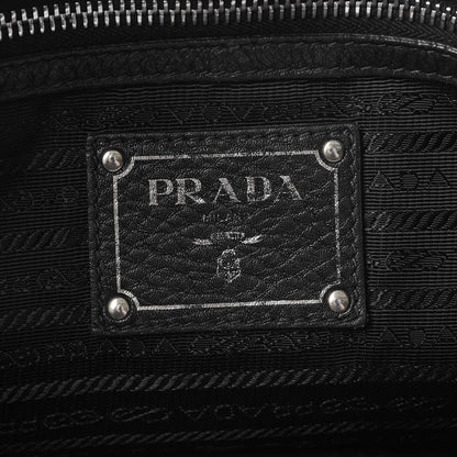 Prada Vitello Daino Shoulder Bag Nero Black 6 of 8