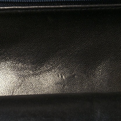 Chanel Lambskin Quilted Medium Double Flap Black 12 of 15