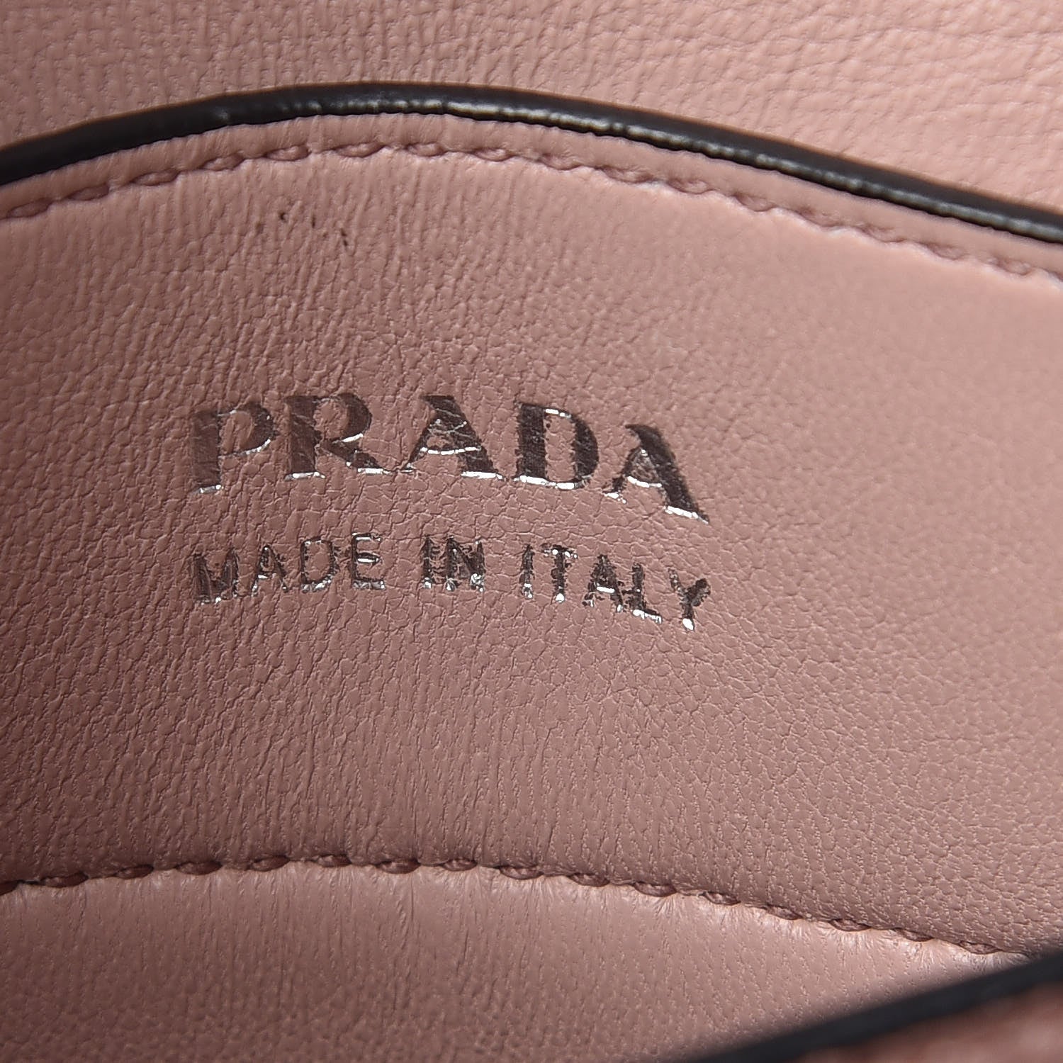 Prada Saffiano Cuir Medium Double Handle Tote Black Mughetto 11 of 11