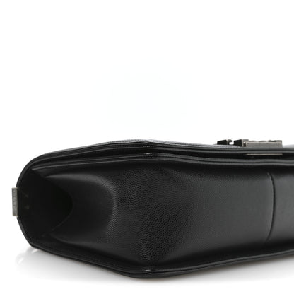 Chanel Caviar Quilted Medium Boy Flap Black 9 of 11