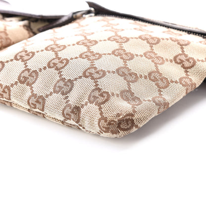 Gucci GG Monogram Double Pocket Belt Bag Dark Brown 8 of 11