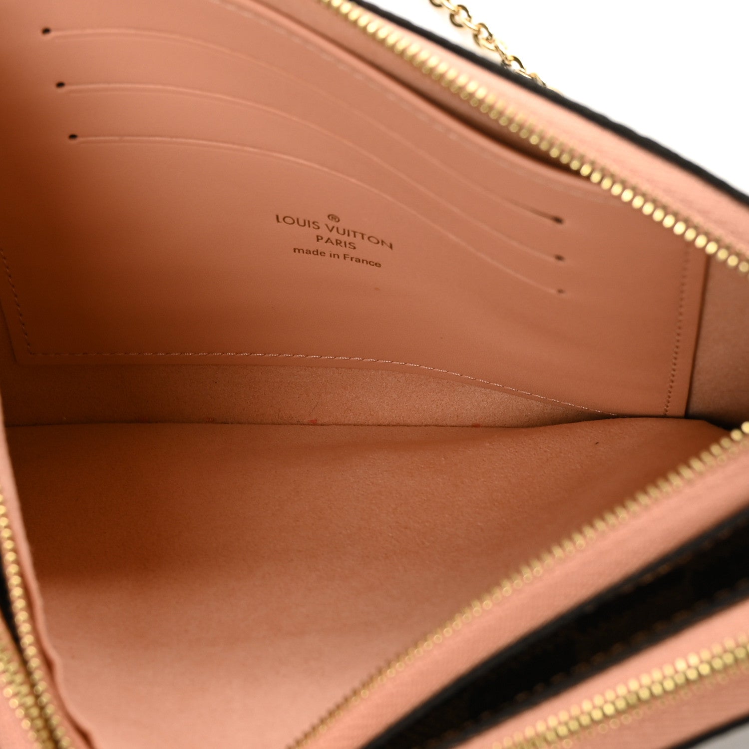 Louis Vuitton Damier Ebene Double Zip Pochette 6 of 7