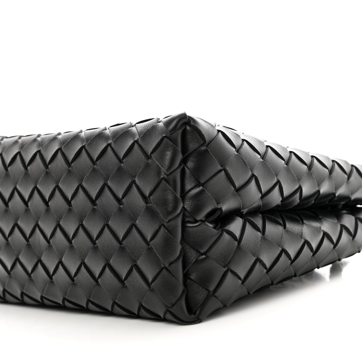 Bottega Veneta Nappa Intrecciato Small Andiamo Shoulder Bag Black 10 of 10