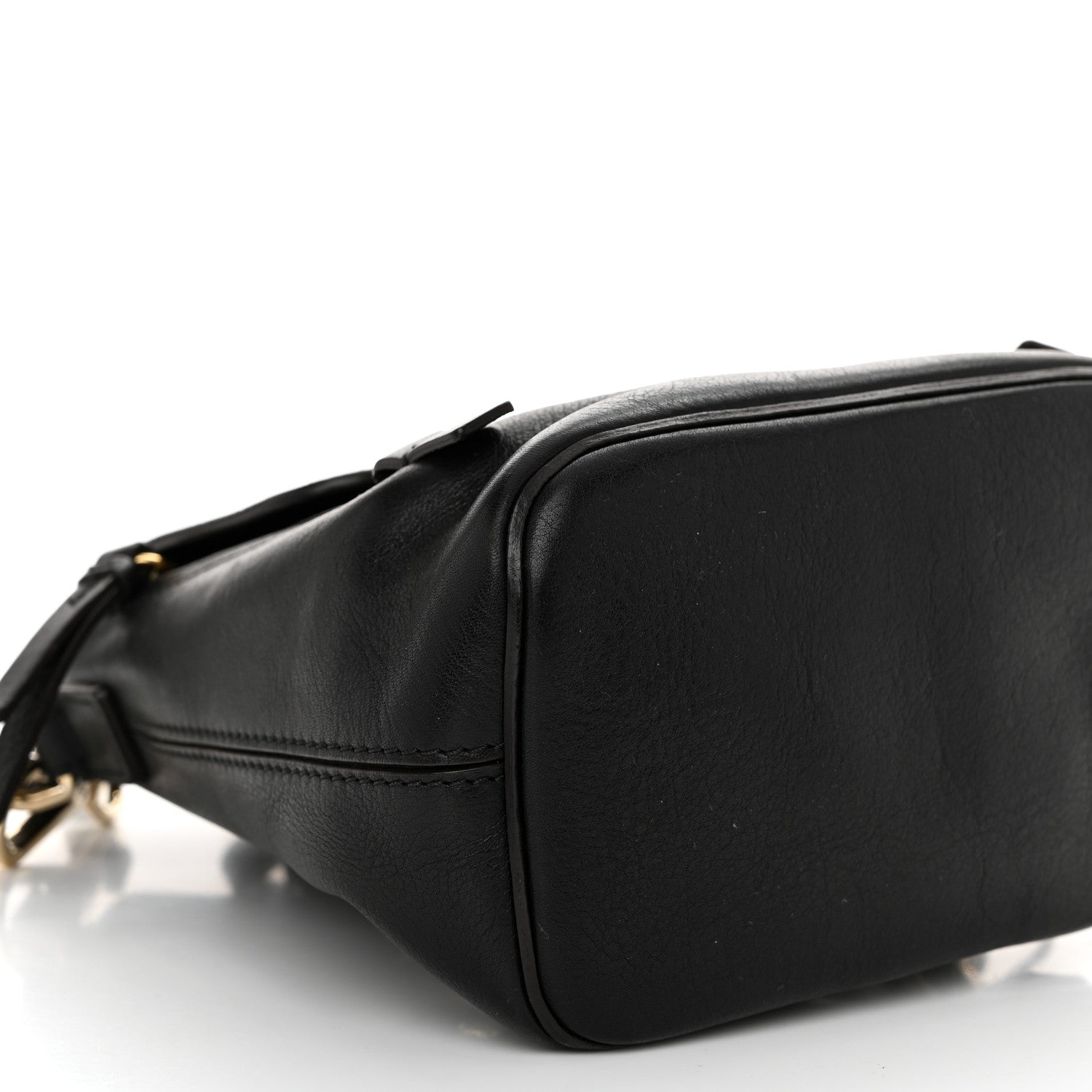 Chloe Suede Calfskin Mini Faye Backpack Black 8 of 11