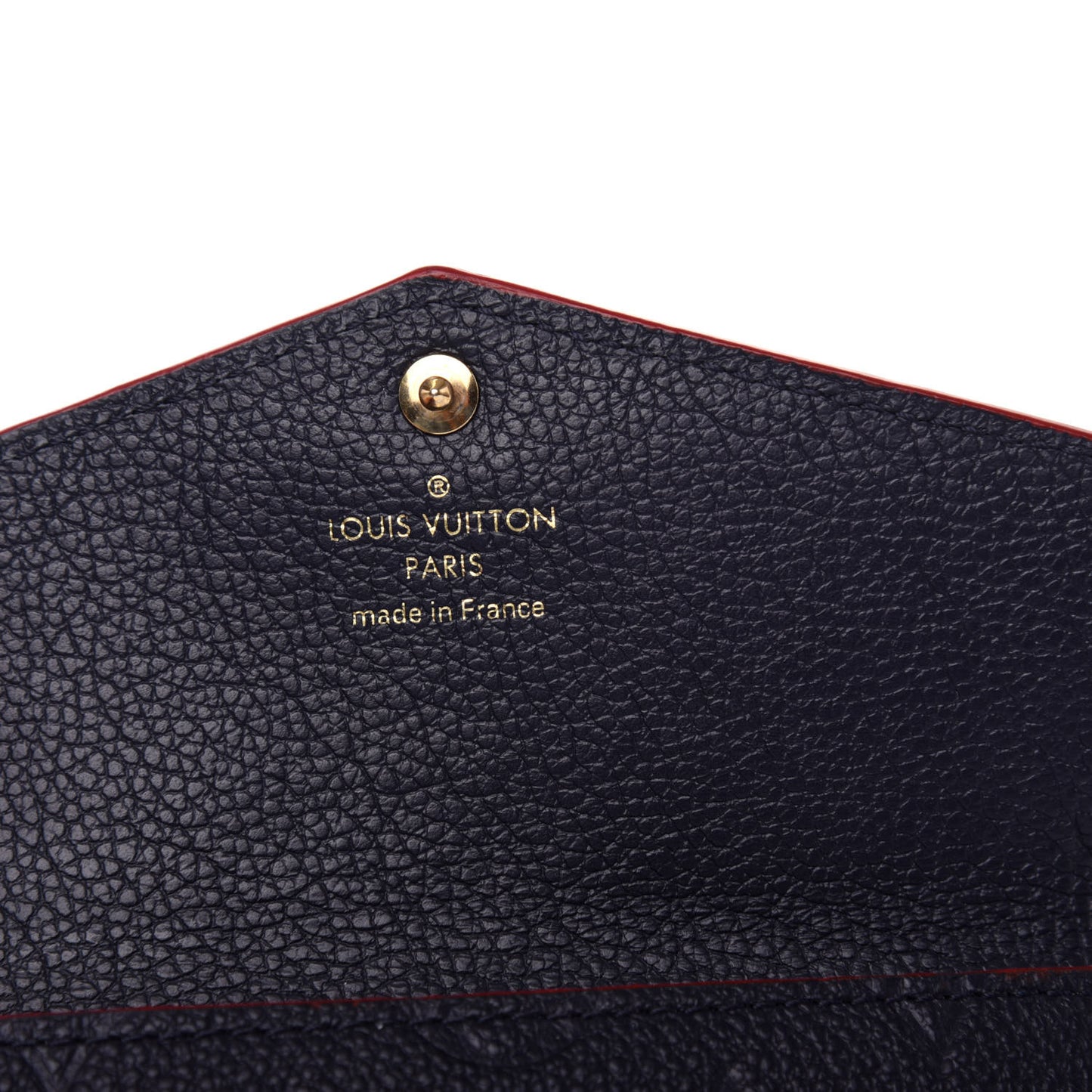Empreinte Key Pouch Marine Rouge