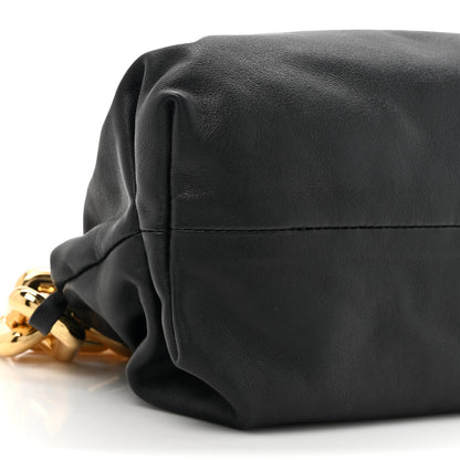 Bottega Veneta Calfskin The Pouch Chain Black 10 of 10