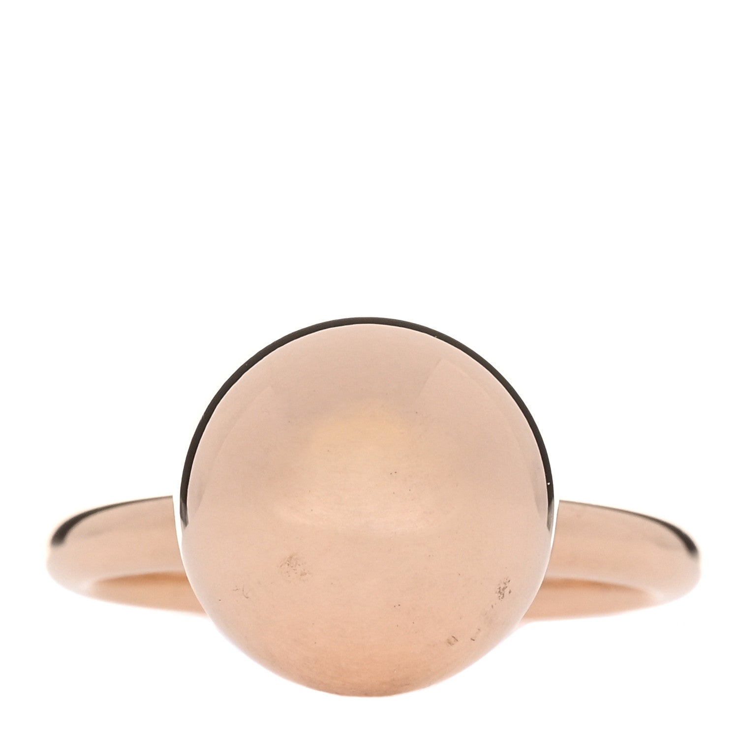 Tiffany 18K Rose Gold 12mm HardWear Ball Ring 54 7 1 of 5