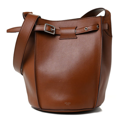 Celine Smooth Calfskin Long Strap Big Bucket Bag Tan 1 of 16
