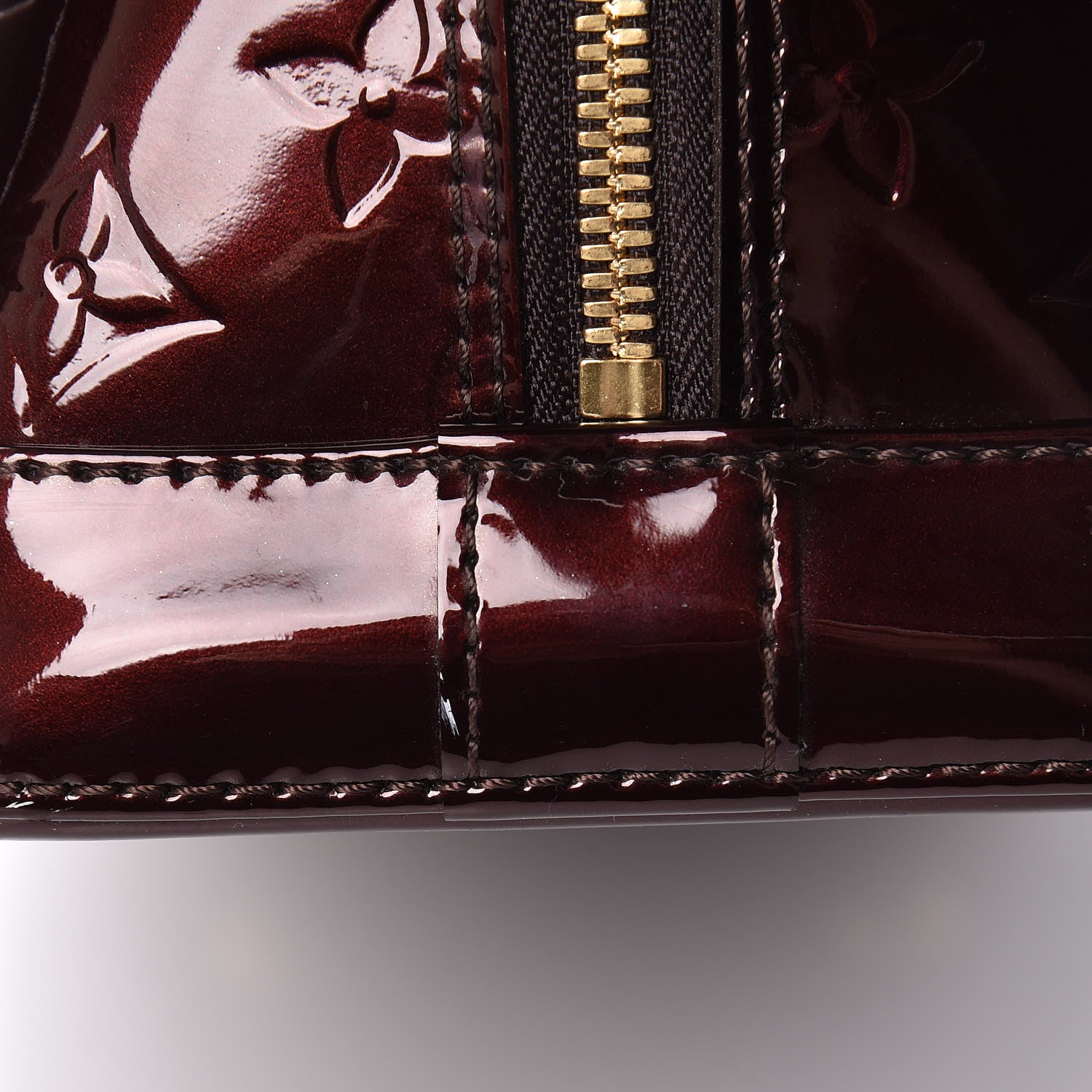 Louis Vuitton Vernis Alma PM Rouge Fauviste 17 of 18