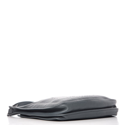 Hermes Taurillon Clemence Evelyne III TGM Bleu Orage 4 of 10