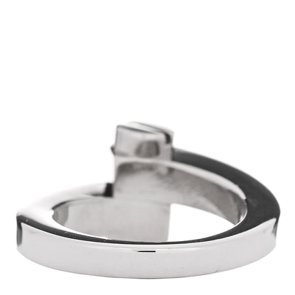 Cartier 18K White Gold Menotte Ring 49 5 3 of 7