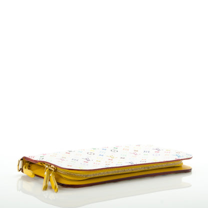 Louis Vuitton Monogram Multicolor Insolite Wallet White Citron 4 of 14