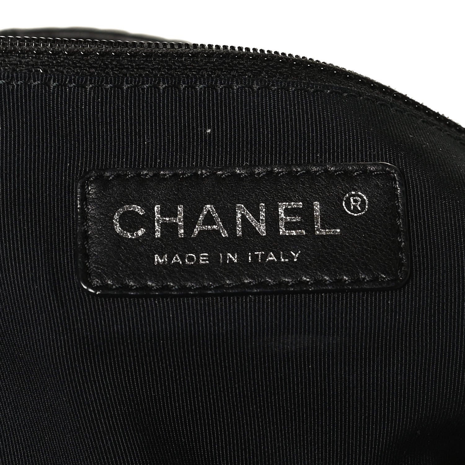 Chanel Metallic Calfskin Quilted Large Chain Me Hobo Dark Grey 6 of 10
