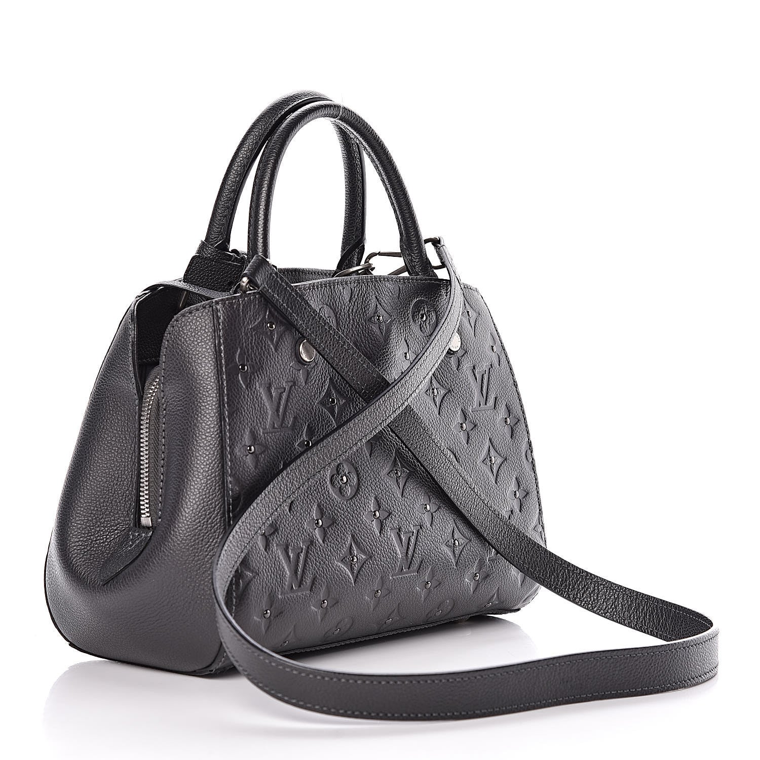 Louis Vuitton Empreinte Studded Montaigne BB Platine 3 of 9