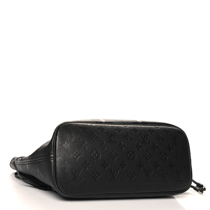 Louis Vuitton Empreinte Monogram Giant Neverfull MM Black 5 of 14