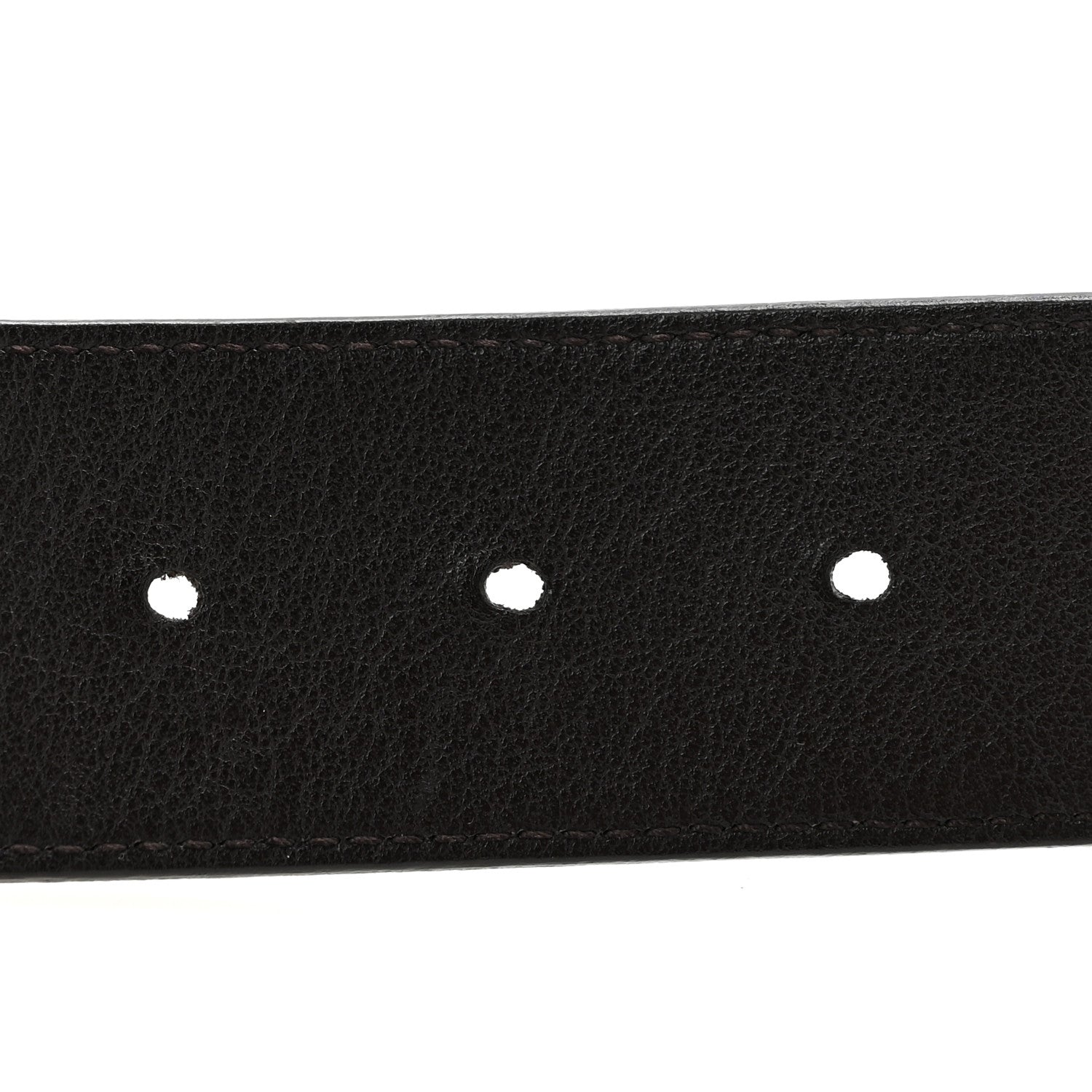 Gucci Moon Calfskin Nickel Double G 40mm Belt 85 34 Dark Cocoa 4 of 8