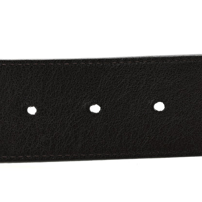 Gucci Moon Calfskin Nickel Double G 40mm Belt 85 34 Dark Cocoa 4 of 8