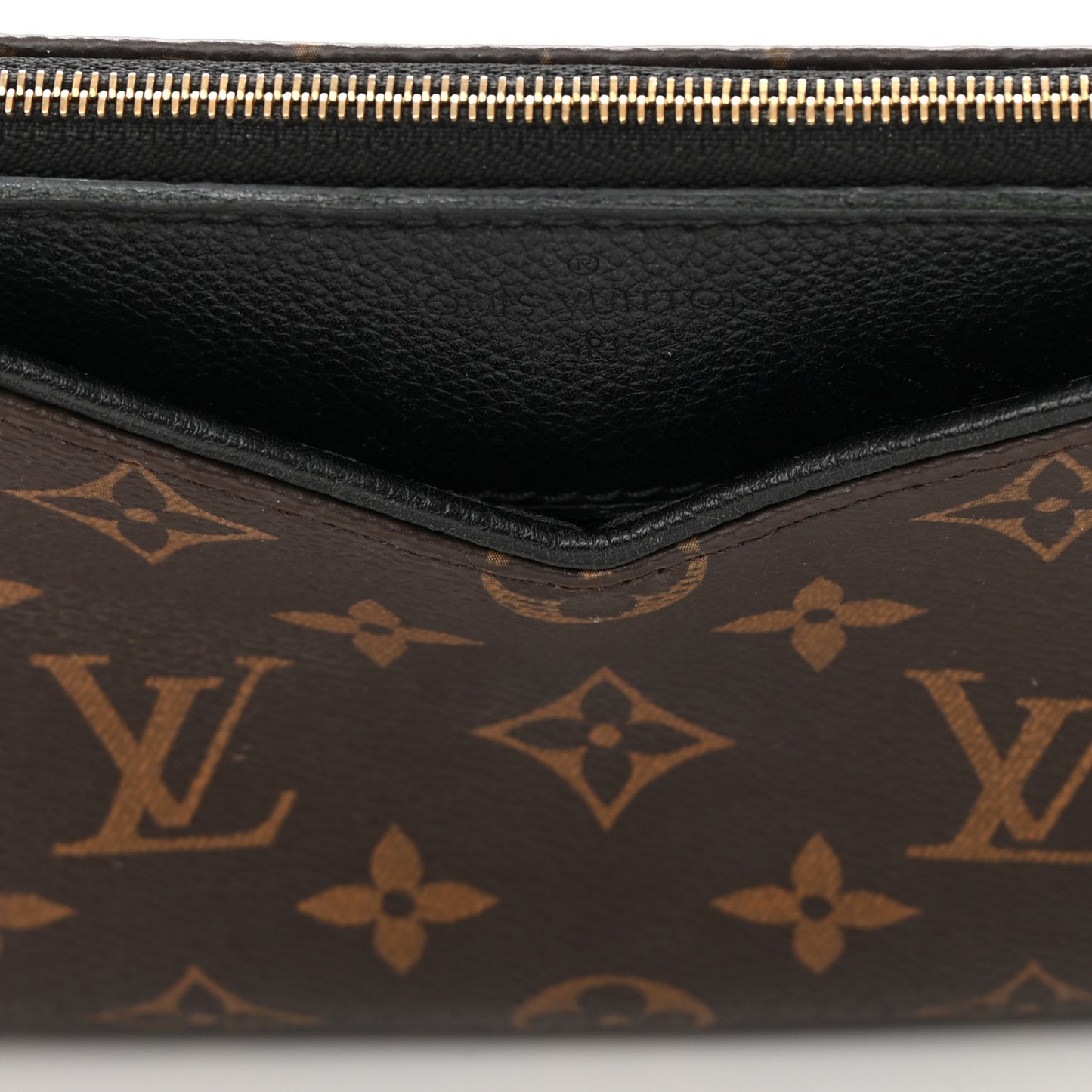 Monogram Pallas Clutch Black
