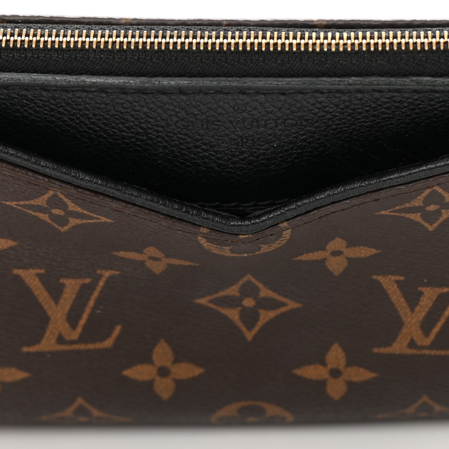 Louis Vuitton Monogram Pallas Clutch Black 16 of 20