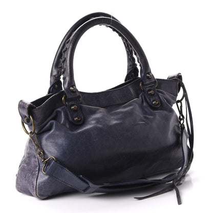 Balenciaga Agneau Classic Hardware First Bleu Roi 3 of 12