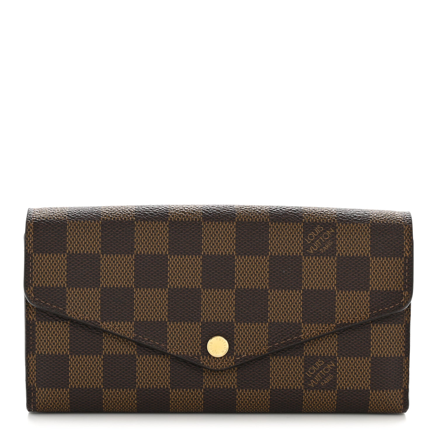 Louis Vuitton Damier Ebene Sarah Wallet NM 1 of 10