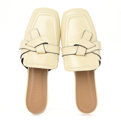 Loewe Calfskin Gate Mule Sandals 41 Milk 2 of 11