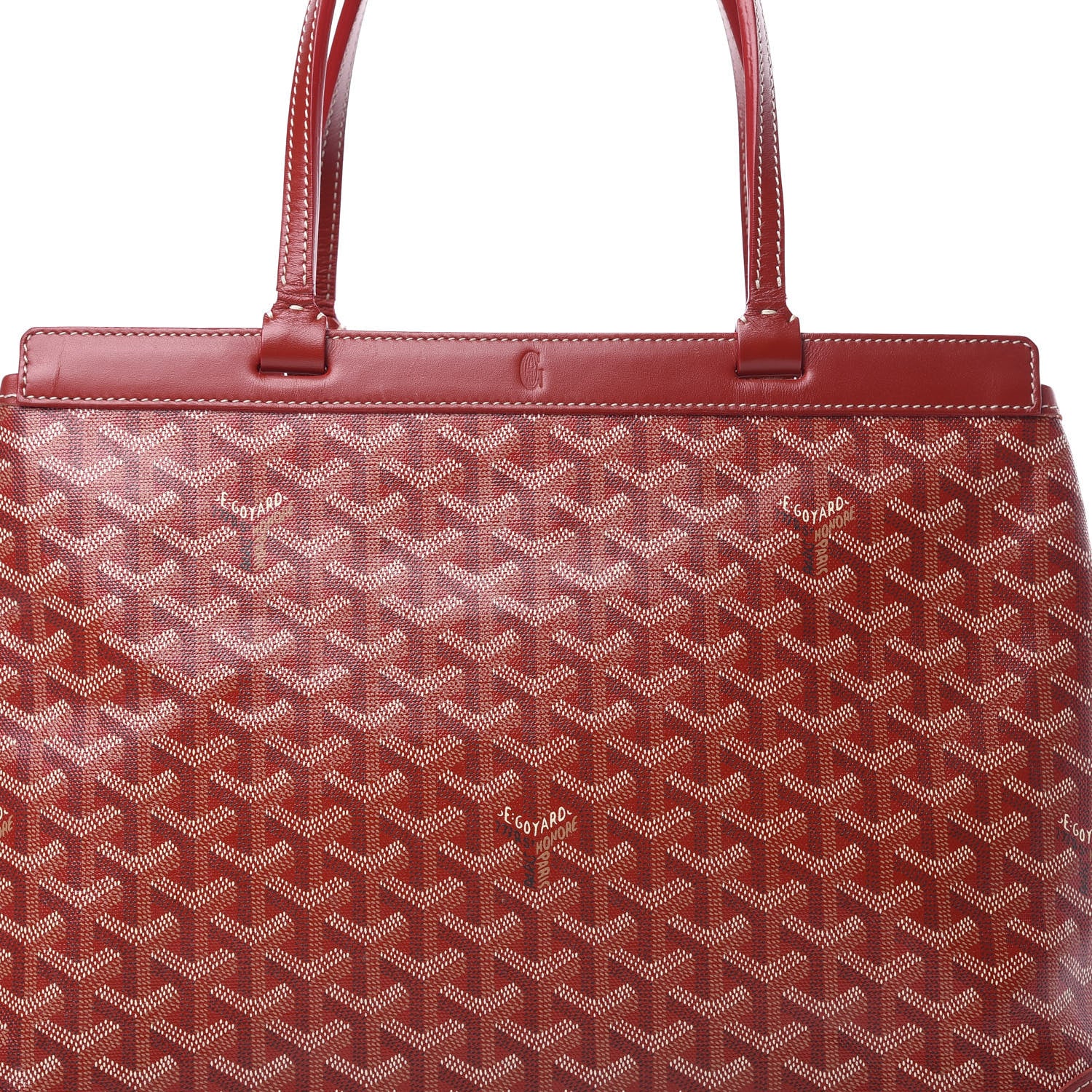 Goyard Goyardine Bellechasse PM Red 8 of 21