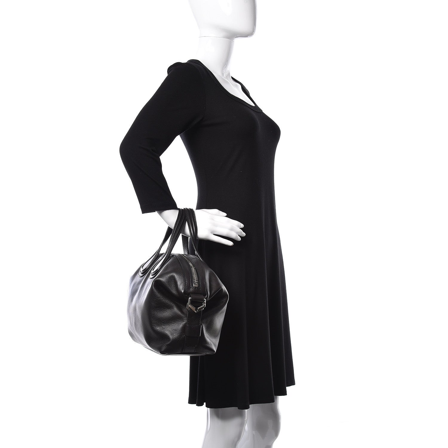 Givenchy Pebbled Calfskin Small Nightingale Black 3 of 10