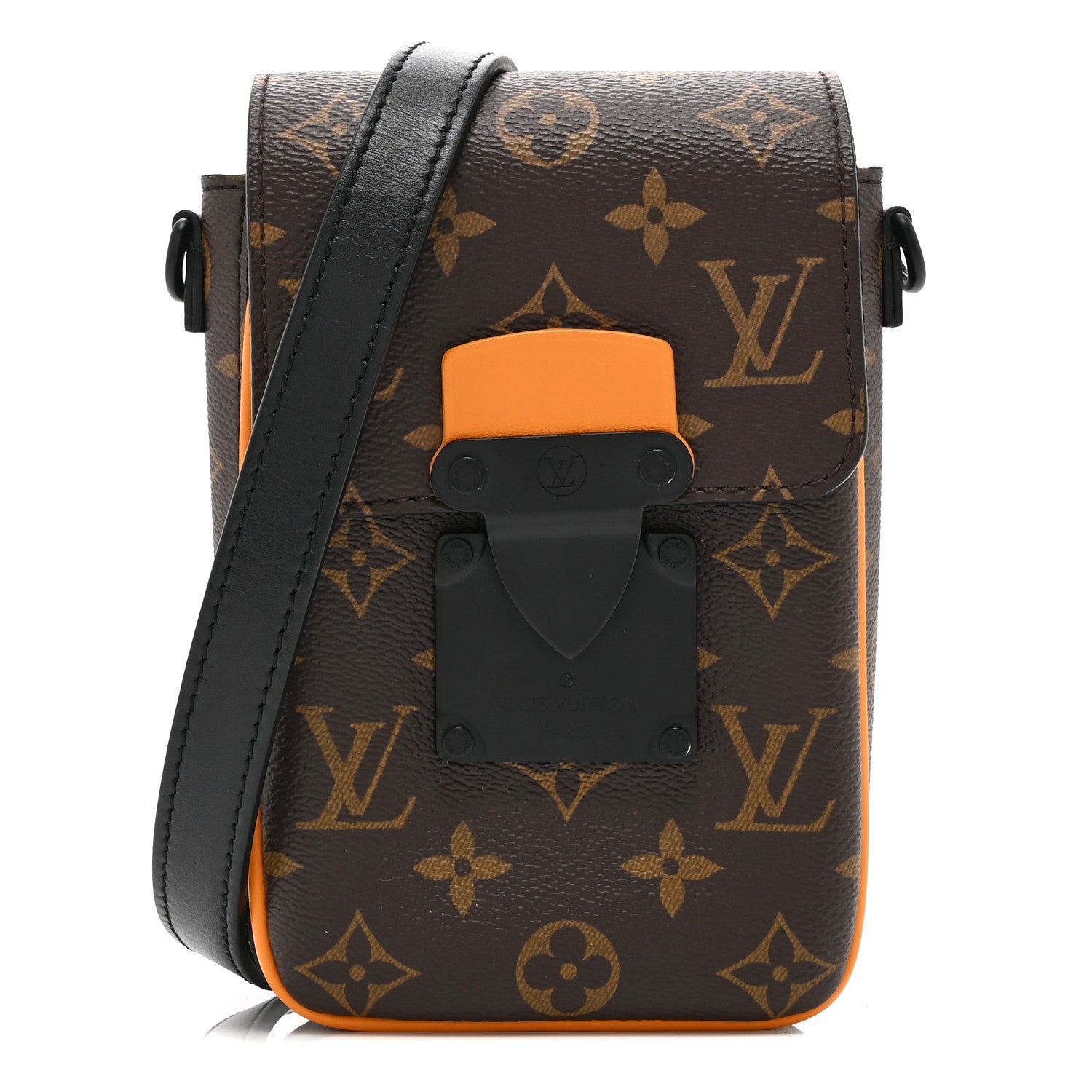 Louis Vuitton Monogram S Lock Vertical Wearable Wallet Radiant Sun 1 of 9