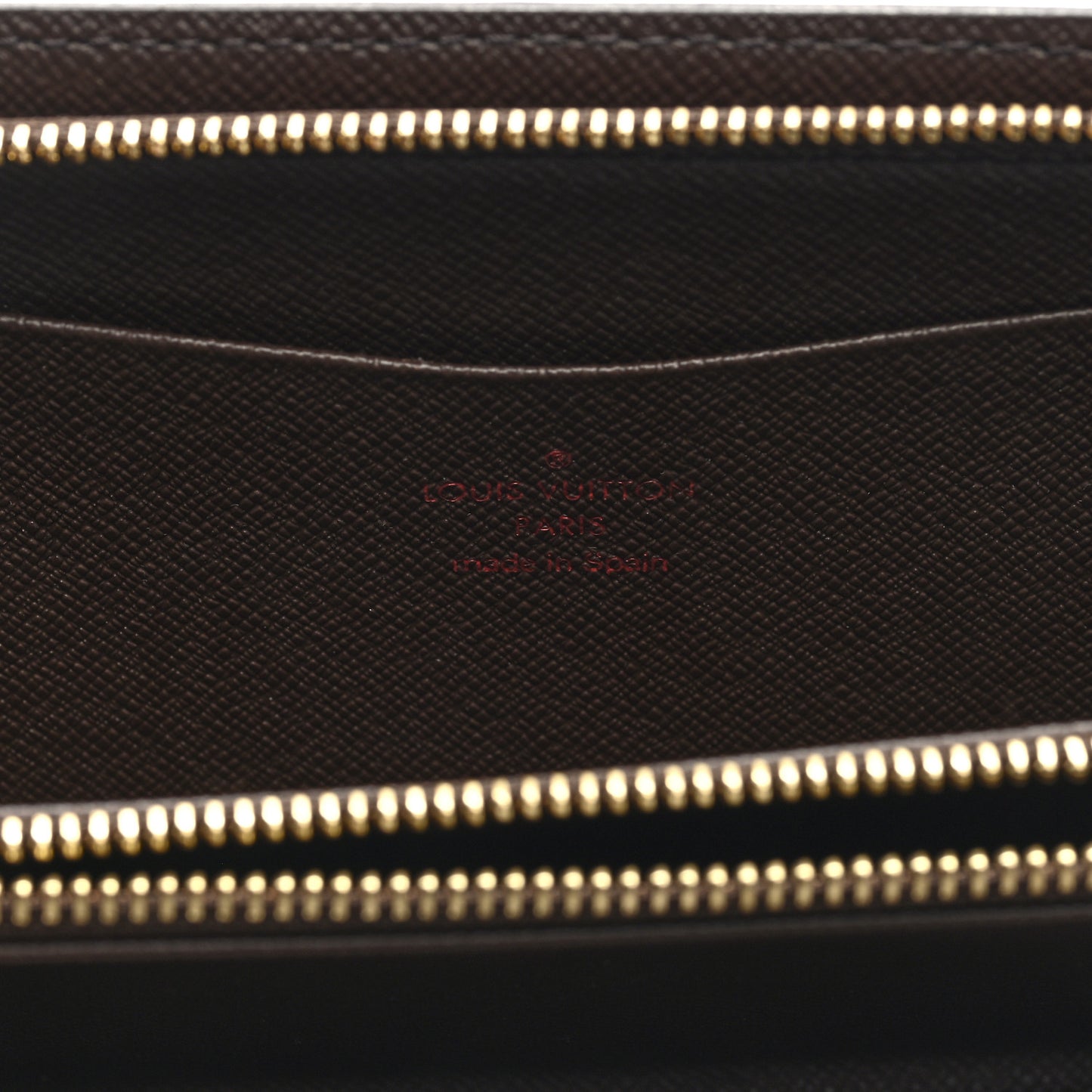 Damier Ebene Porte-Monnaie Zippe Zippy Wallet