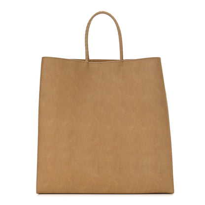 Bottega Veneta Calfskin Brown Bag Tote Kraft 1 of 10