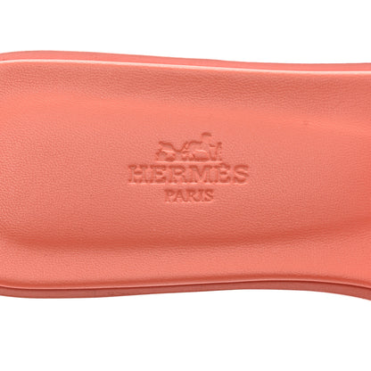 Hermes Epsom Oran Sandals 38.5 Orange Joey 9 of 13