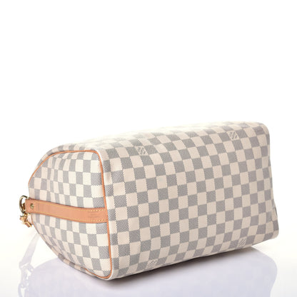 Louis Vuitton Damier Azur Speedy Bandouliere 30 5 of 12