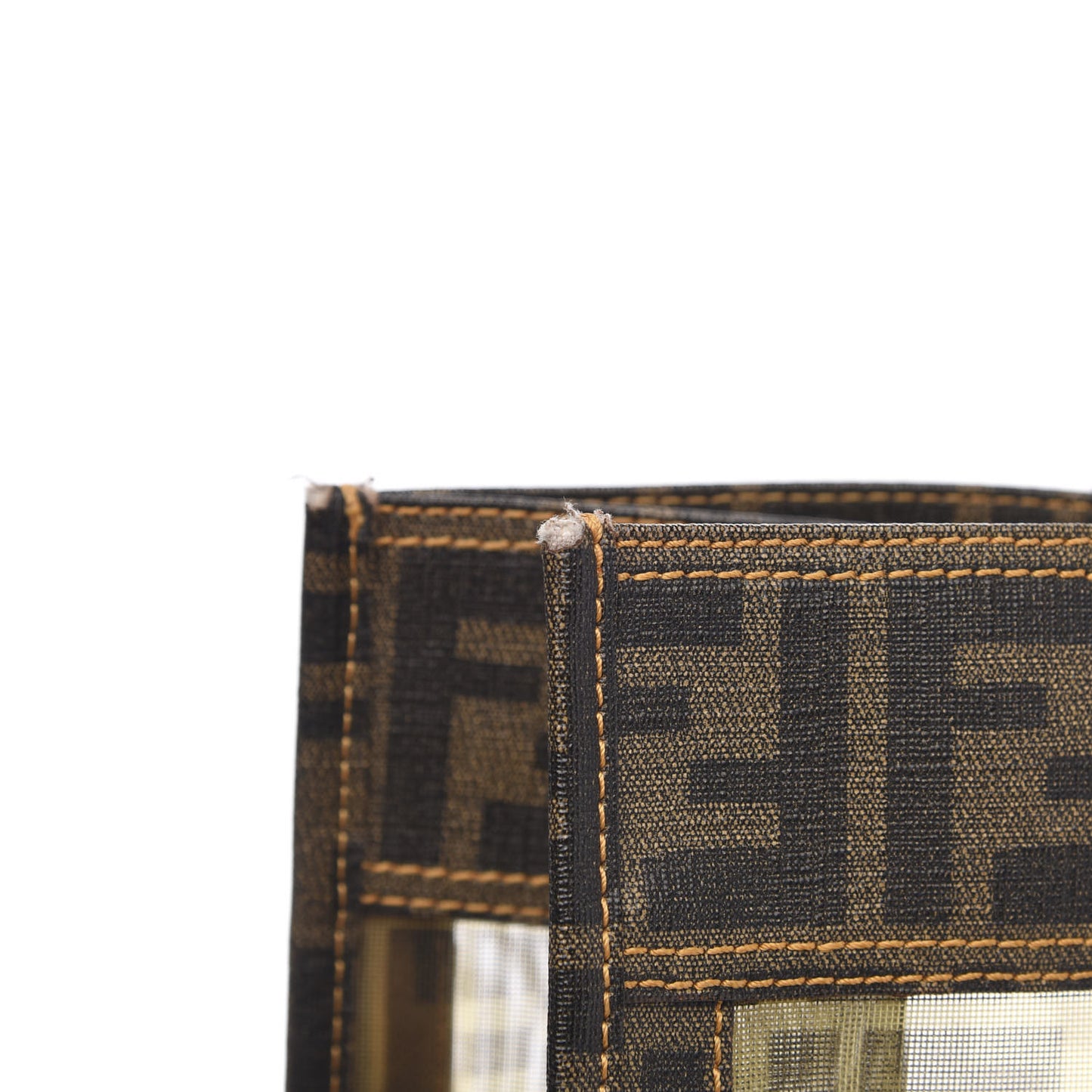 Mesh Glazed Fabric FF 1974 Tote Tobacco