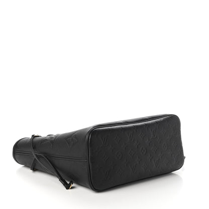Louis Vuitton Empreinte Monogram Giant Neverfull MM Black 4 of 10