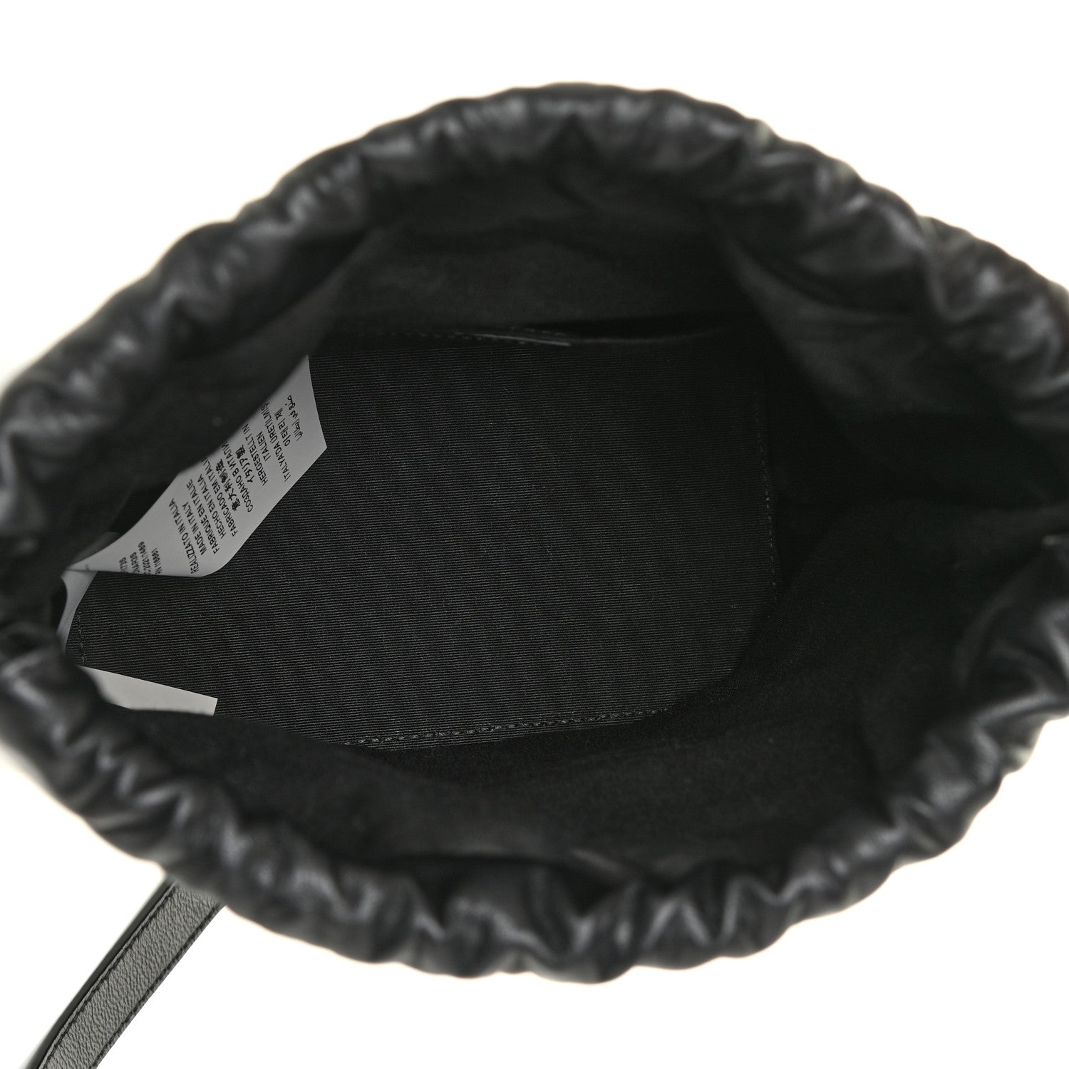 Versace Nappa Quilted Medusa Bucket Bag Black 5 of 10