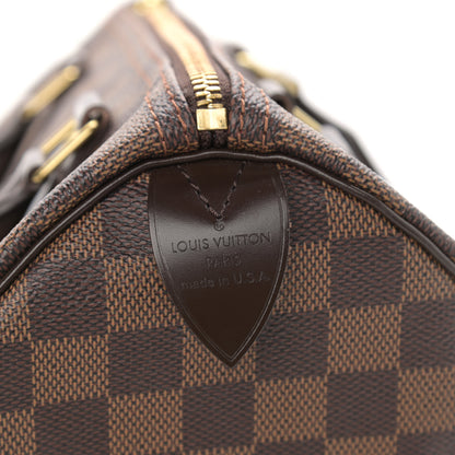 Louis Vuitton Damier Ebene Speedy 25 6 of 14