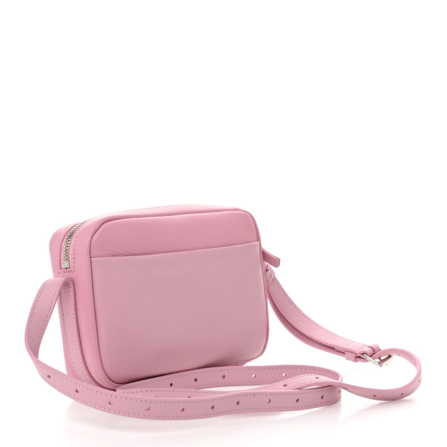 Calfskin Logo S Everyday Camera Shoulder Bag Pink