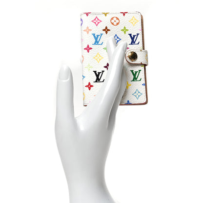 Louis Vuitton Monogram Multicolor Carnet de Bal Mini Agenda Cover White 2 of 9