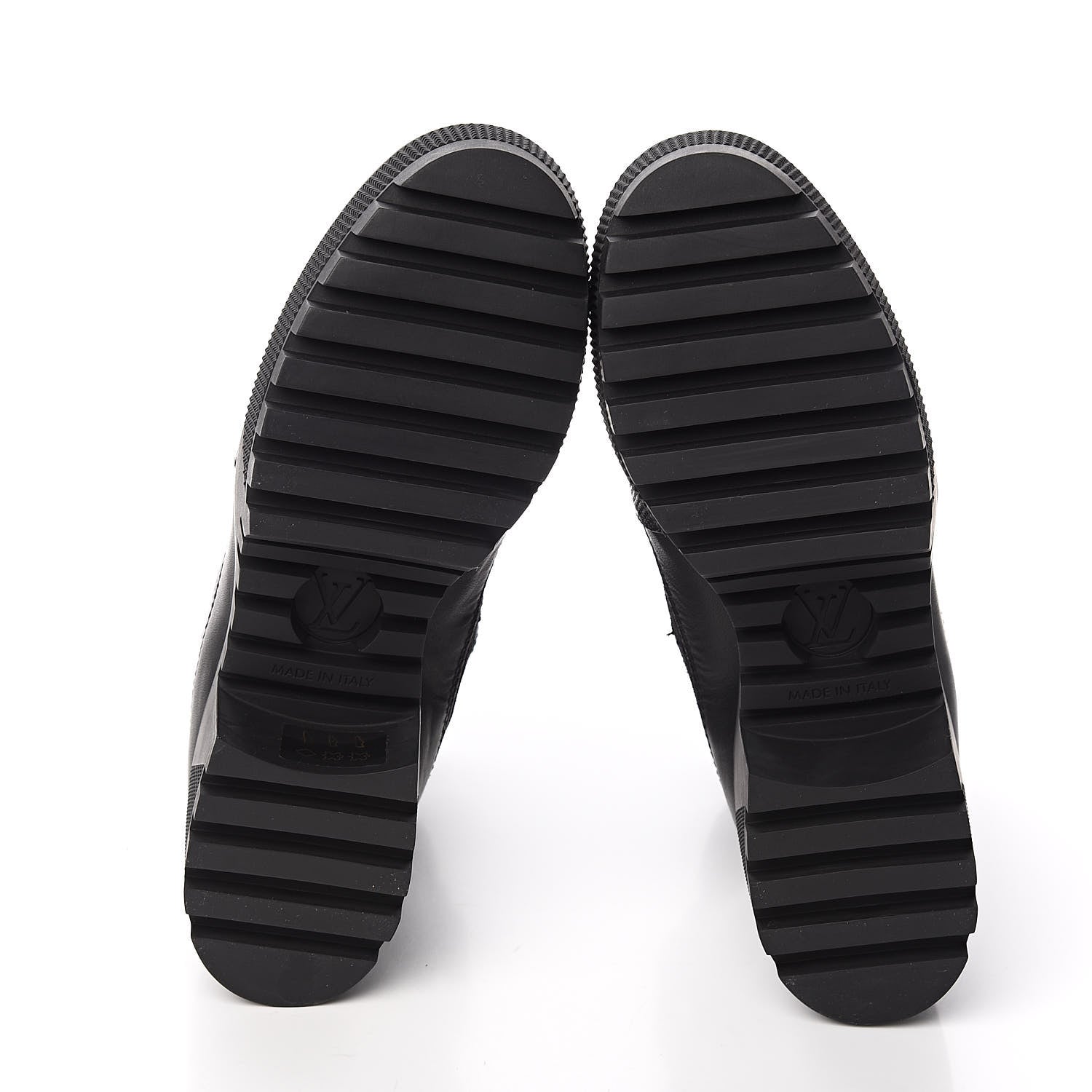 Louis Vuitton Suede Calfskin Laureate Platform Desert Boots 37 Black 5 of 8