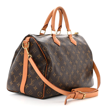 Louis Vuitton Monogram Speedy Bandouliere 35 3 of 11