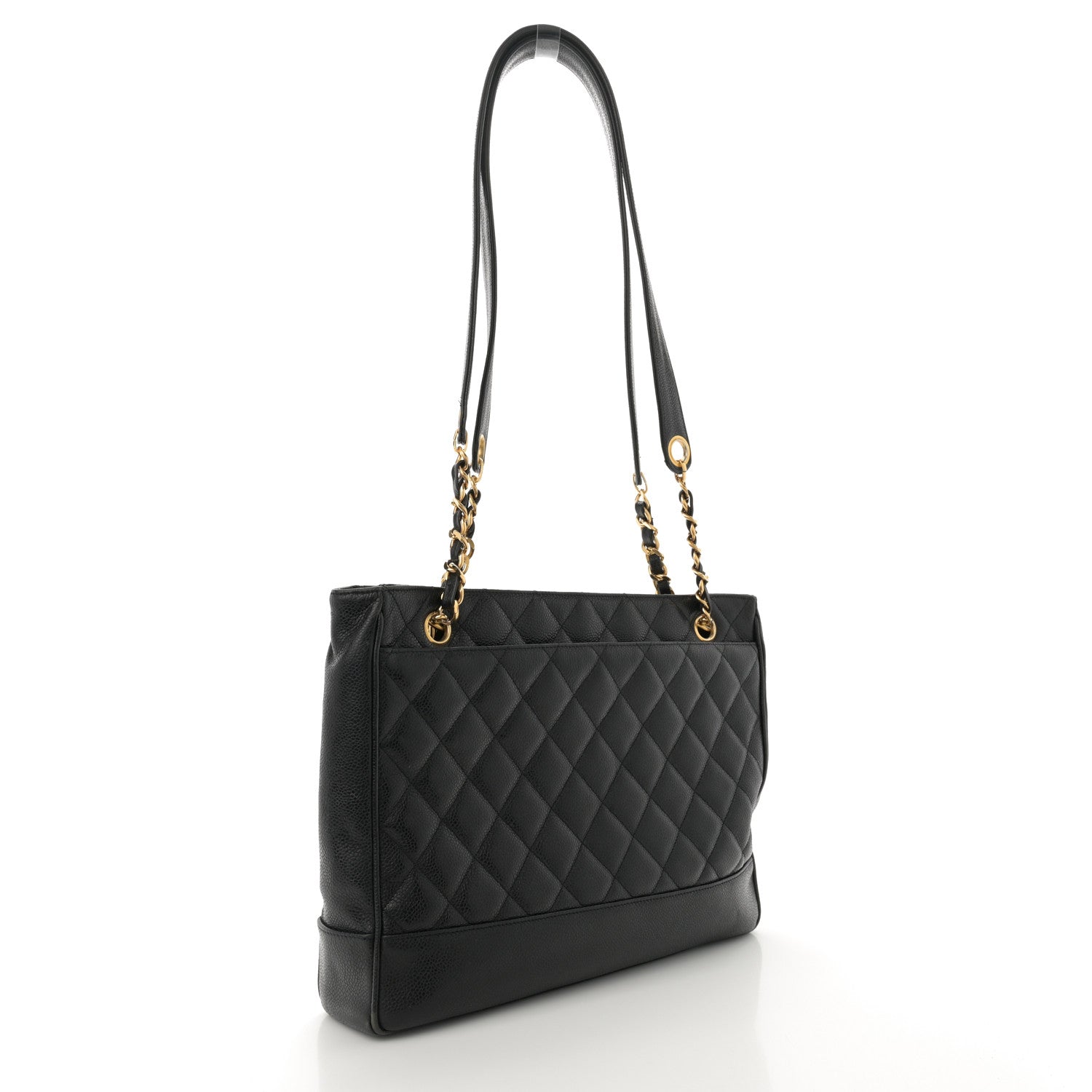 Chanel Caviar Quilted Shoulder Bag Black 3 of 13