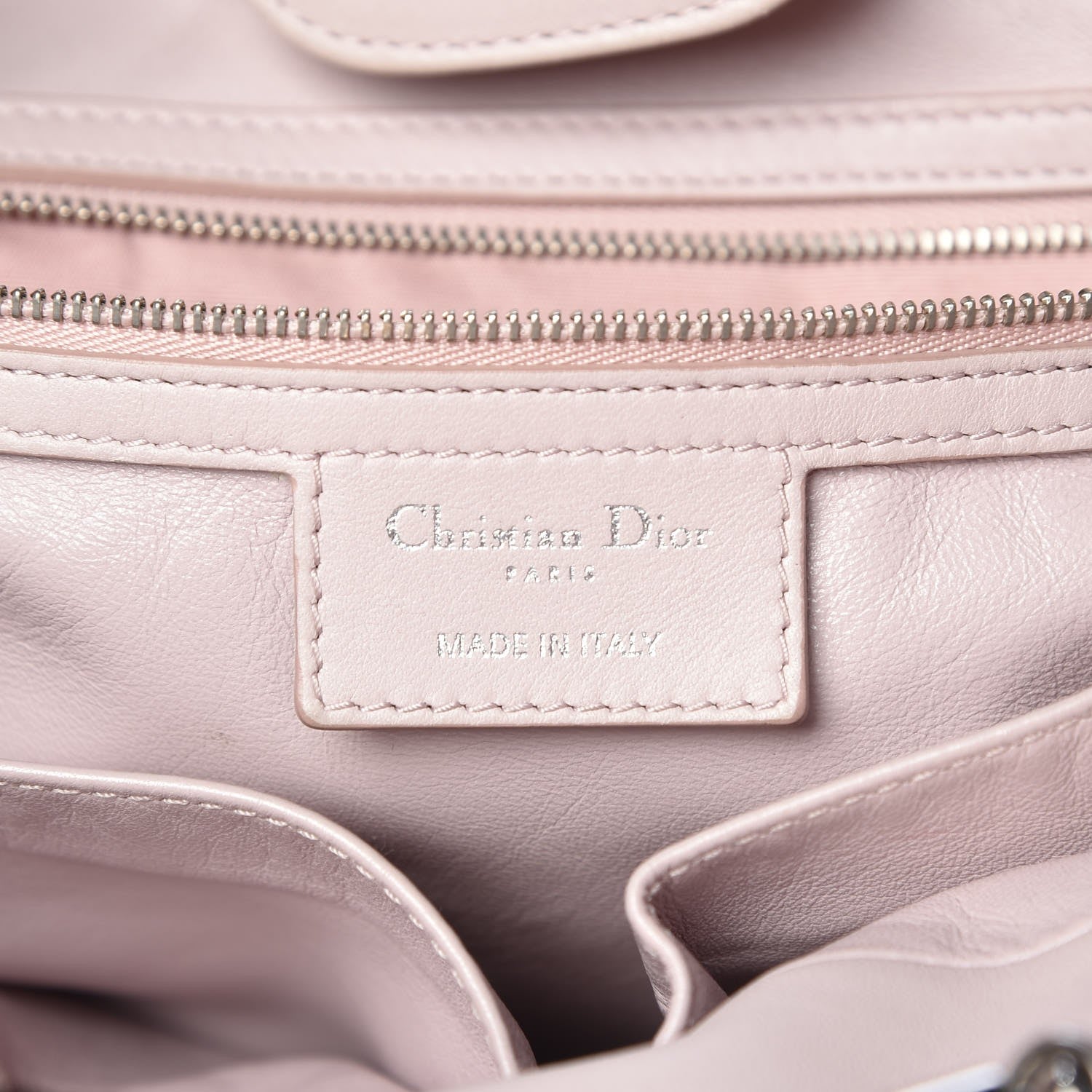 Christian Dior Lambskin Cannage Dior So Dior Tote Pink 6 of 13