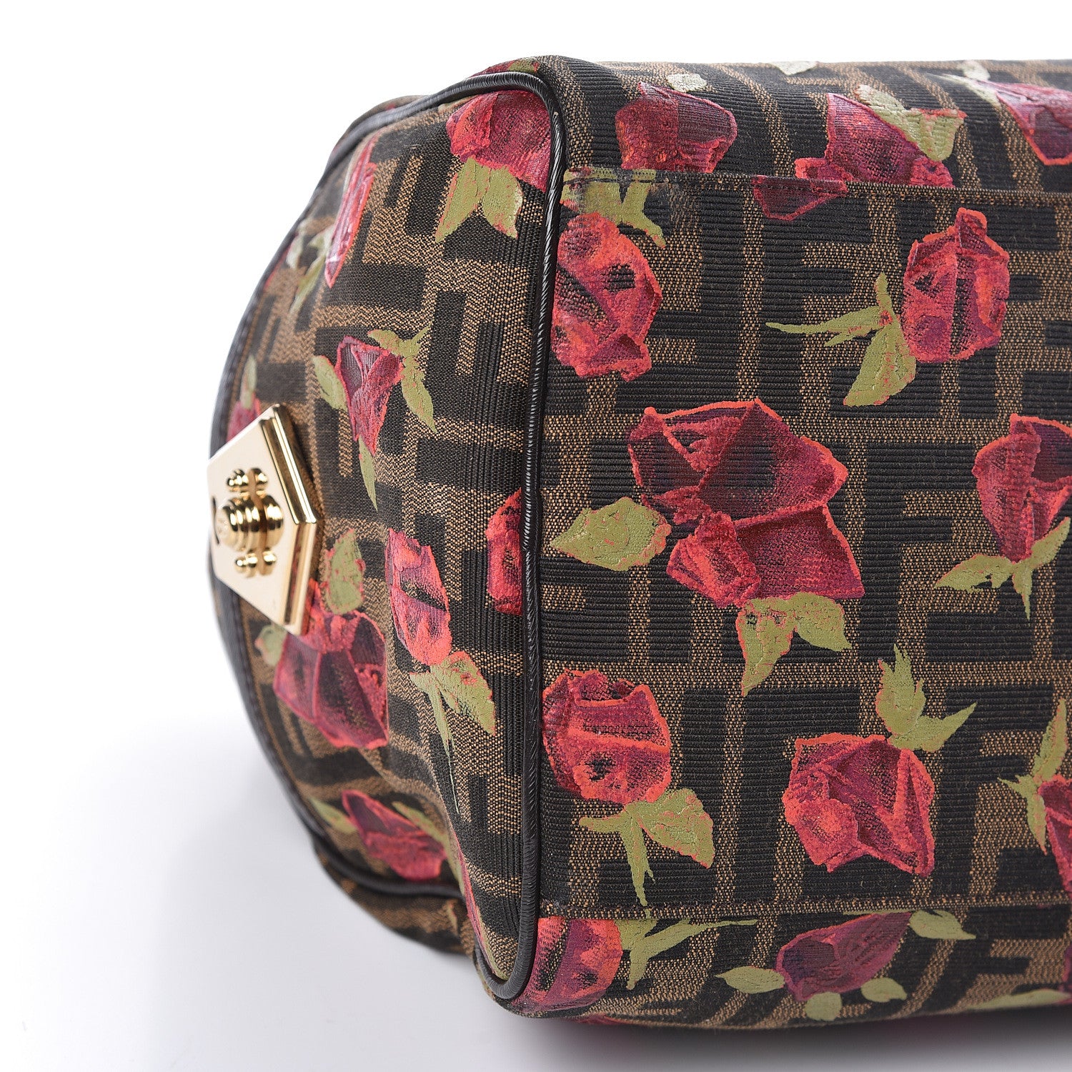 Fendi Zucca Rose Medium Chef Boston 14 of 15