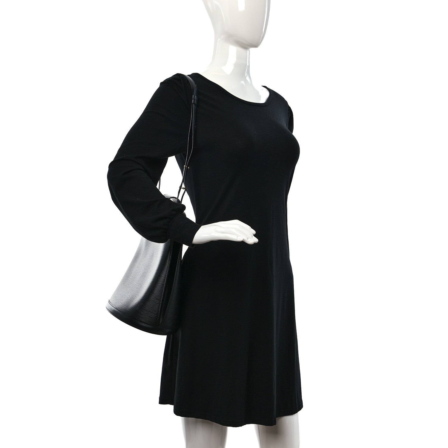 Louis Vuitton Epi Cluny Black 2 of 8